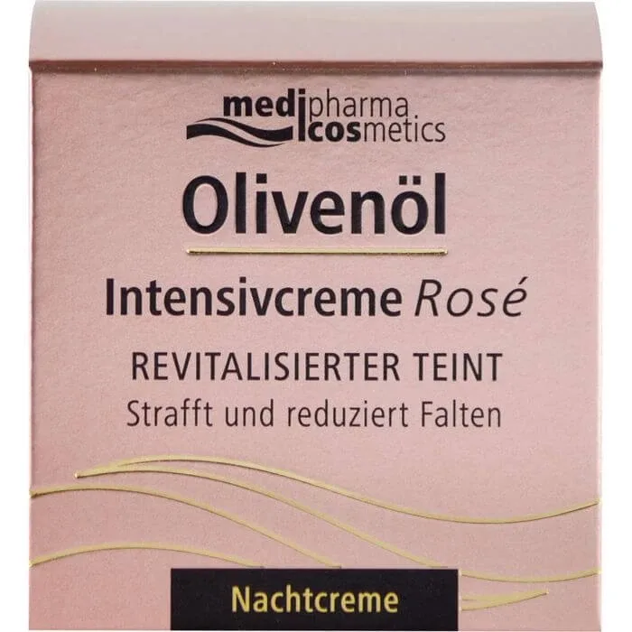 CREMĂ INTENSIVĂ CU ULEI DE OLIVE Cremă de noapte cu trandafiri 50 ml — preț și oferte