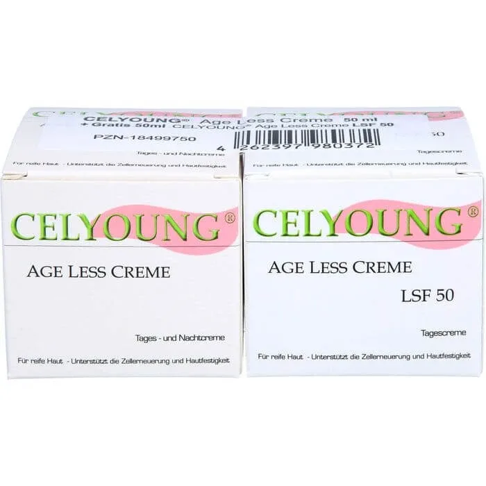 CELYOUNG age less cream + free SPF 50 100 ml — preț și oferte