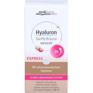 HYALURON SANFTE Crema de față Tan Express 30 ml