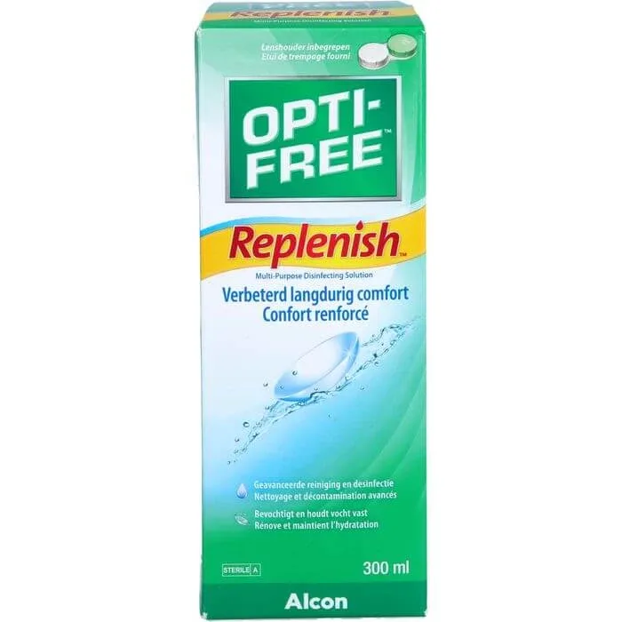 Soluție dezinfectantă multifuncțională OPTI-FREE RepleniSH 300 ml — preț și oferte