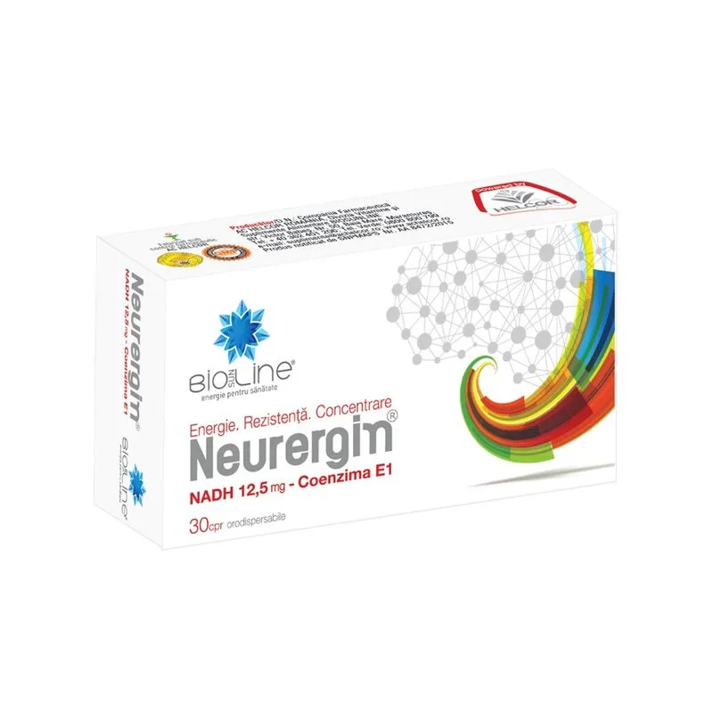 Neurergin, Helcor | 30 comprimate — preț și oferte