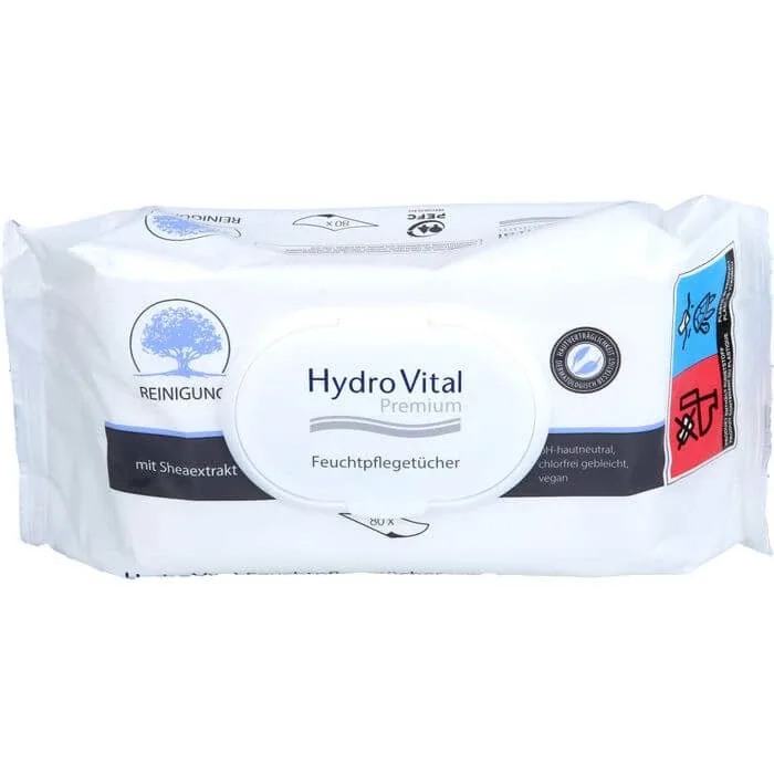 HYDROVITAL Șervețele hidratante premium cu shea 80 buc. — preț și oferte