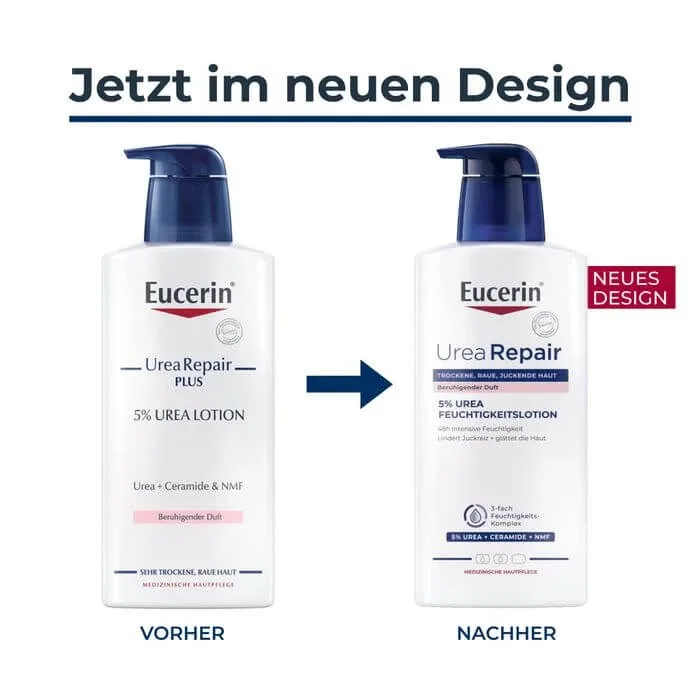 EUCERIN UreaRepair PLUS Loțiune 5% cu parfum 400 ml — preț și oferte