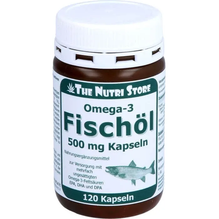 OMEGA-3 Ulei de pește Capsule 500 mg 120 Capsule — preț și oferte