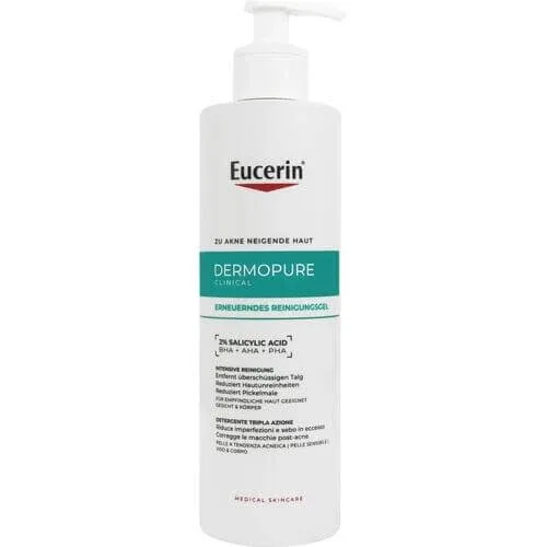 EUCERIN DermoPure Clinical Cleansing Gel reînnoitor 400 ml — preț și oferte