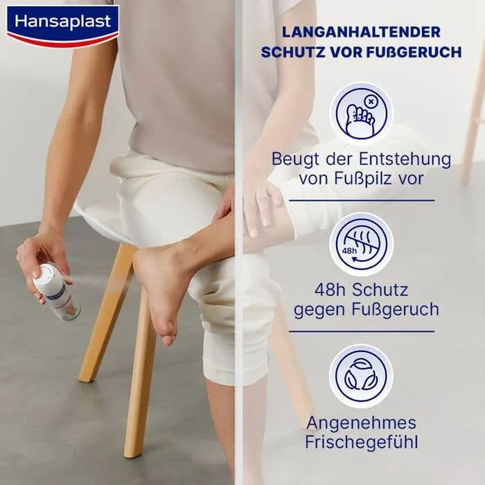 HANSAPLAST Deodorant 2în1 pentru piciorul atletului 150 ml — preț și oferte