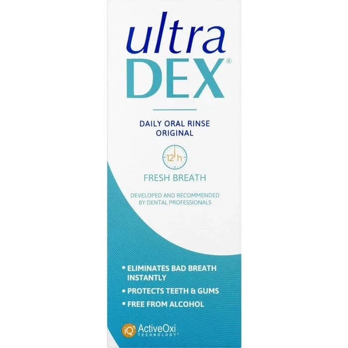 ULTRADEX/RETARDEX Apă de gură antibacteriană neutră 250 ml — preț și oferte