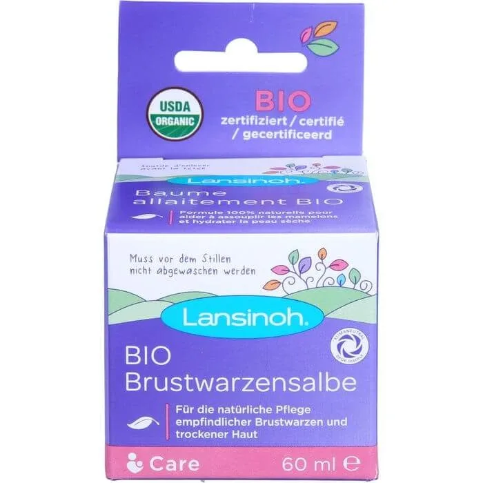 LANSINOH Unguent organic pentru mameloane 60 ml — preț și oferte