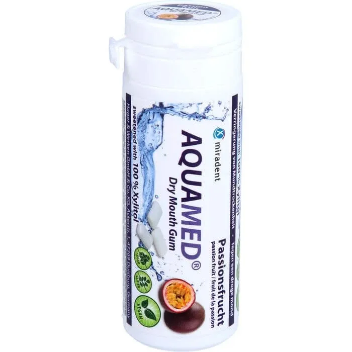 MIRADENT Aquamed gumă de mestecat pentru gură uscată 30 g — preț și oferte