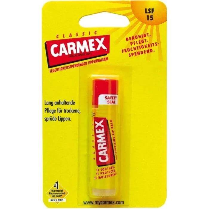 Balsam de buze CARMEX pentru buze uscate și crăpate Sti. 4,25 g — preț și oferte