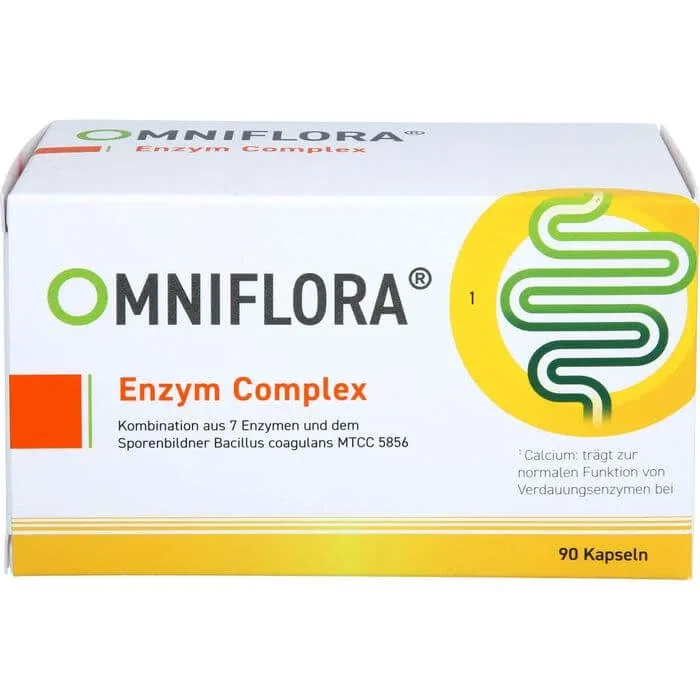 OMNIFLORA Enzyme Complex w.Bacillus coagulans Caps. 90 Caps. — preț și oferte