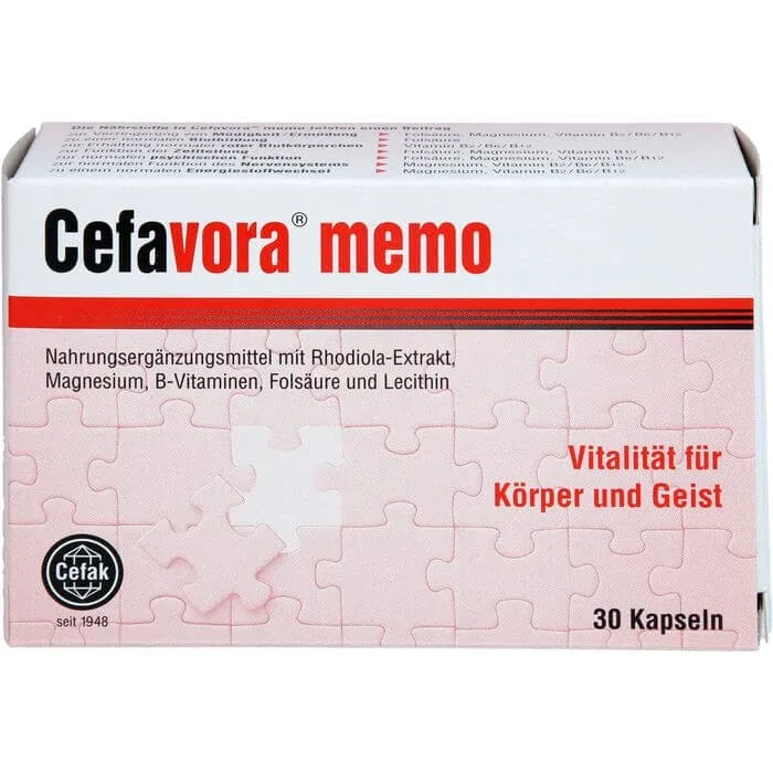 CEFAVORA memo capsule gelatinoase moi 30 buc. — preț și oferte