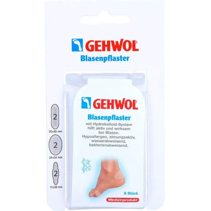 GEHWOL Plasturi pentru bășici asortate 6 buc. — preț și oferte