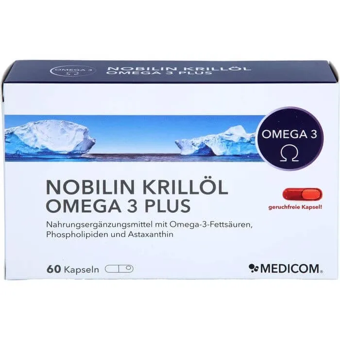 NOBILIN Krill Oil Omega-3 Plus Capsule 60 Capsule — preț și oferte