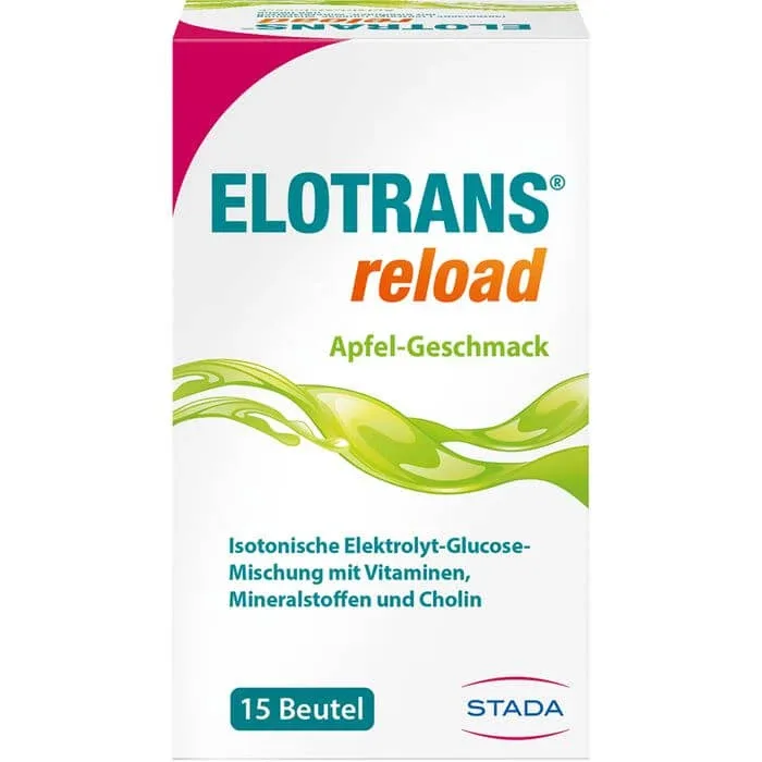 ELOTRANS reload Electrolyte Powder Apple Btl. 111,75 g — preț și oferte
