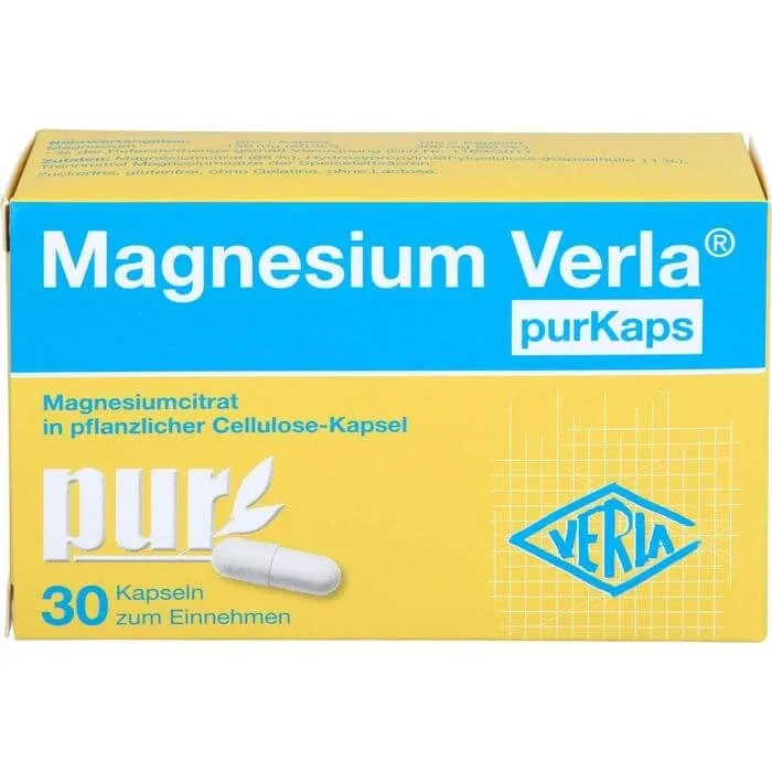 MAGNESIUM VERLA purCaps 30 Capsule — preț și oferte