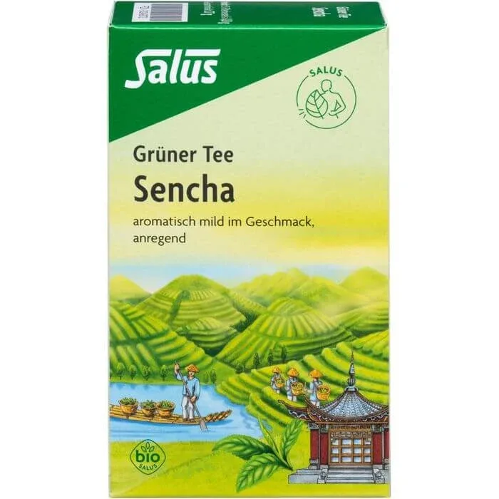 GREEN TEA Organic Salus Filter Bags 15 Capsule Salus Haus — preț și oferte