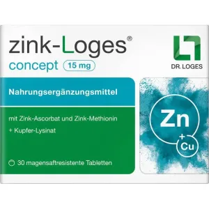 ZINK-LOGES concept 15 mg comprimate cu înveliș enteric 30 buc.