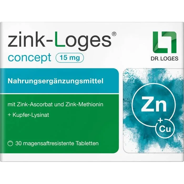 ZINK-LOGES concept 15 mg comprimate cu înveliș enteric 30 buc. — preț și oferte