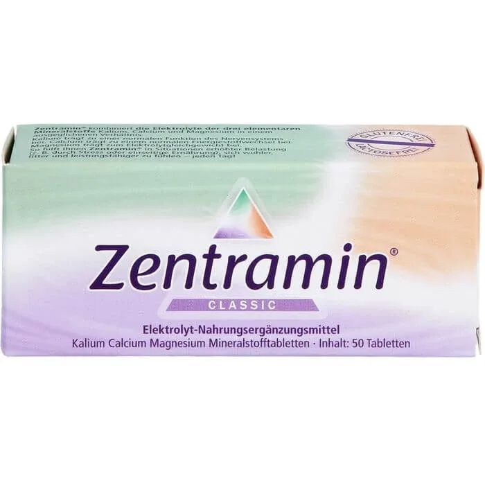 ZENTRAMIN clasic Tablete 50 Capsule — preț și oferte