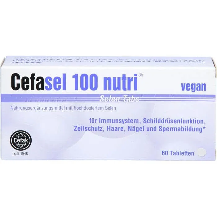CEFASEL 100 nutri file de seleniu 60 buc. — preț și oferte