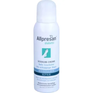 ALLPRESAN diabetic Microsilver+Repair Cremă spumă 125 ml
