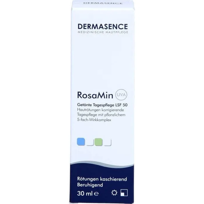 DERMASENCE RosaMin cremă de zi colorată SPF 50 30 ml — preț și oferte