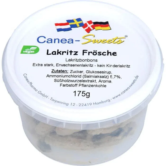 Broaște LAKRITZ 175 g — preț și oferte