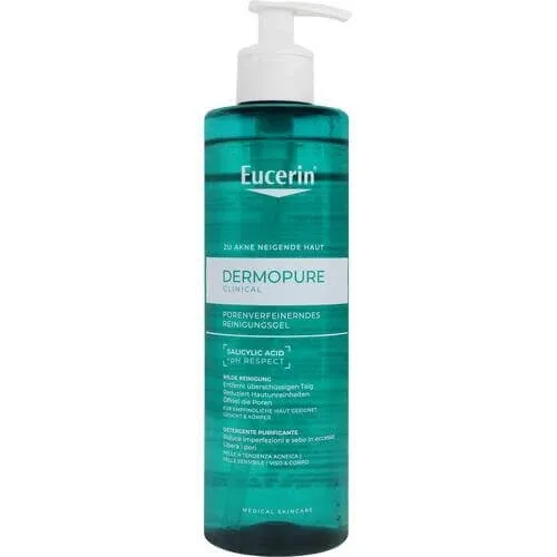 EUCERIN DermoPure Clinical Cleansing Gel pentru curățarea porilor 400 ml — preț și oferte