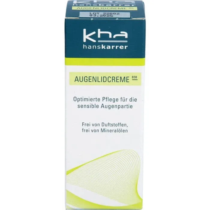 HANS KARRER Cremă pentru pleoape Eco 15 ml — preț și oferte