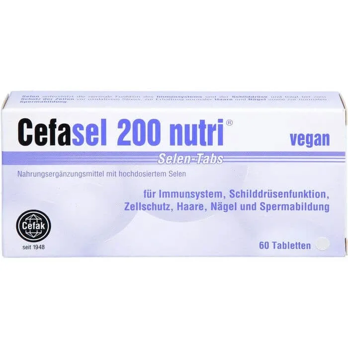 CEFASEL 200 file nutritive de seleniu 60 buc. — preț și oferte
