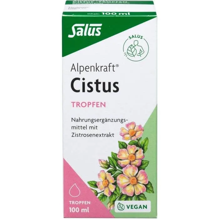 ALPENKRAFT Cistus picături organice Salus 100 ml Salus Haus — preț și oferte