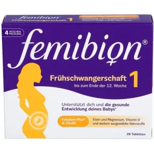 FEMIBION 1 Tablete de sarcină timpurie 28 buc.
