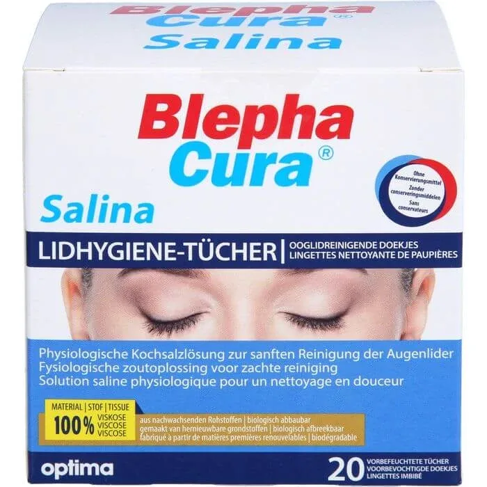 BLEPHACURA Salina Șervețele igienice pentru pleoape 20 buc. — preț și oferte