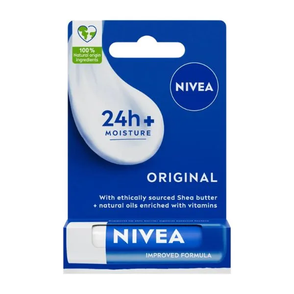 Balsam de buze Original Care, Nivea | 4,8 g BEIERSDORF — preț și oferte