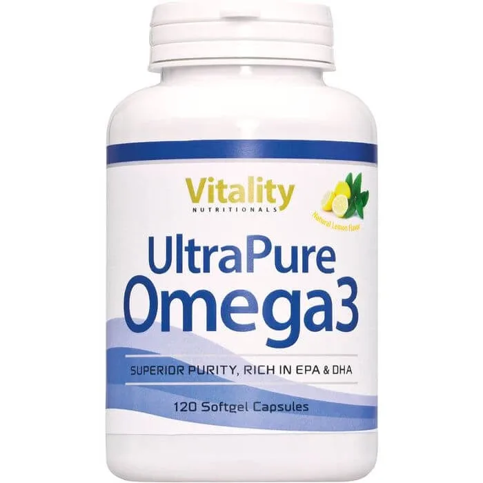 ULTRAPURE Omega-3 1000 mg cu 400 mg EPA+300 mg DHA 120 buc. — preț și oferte