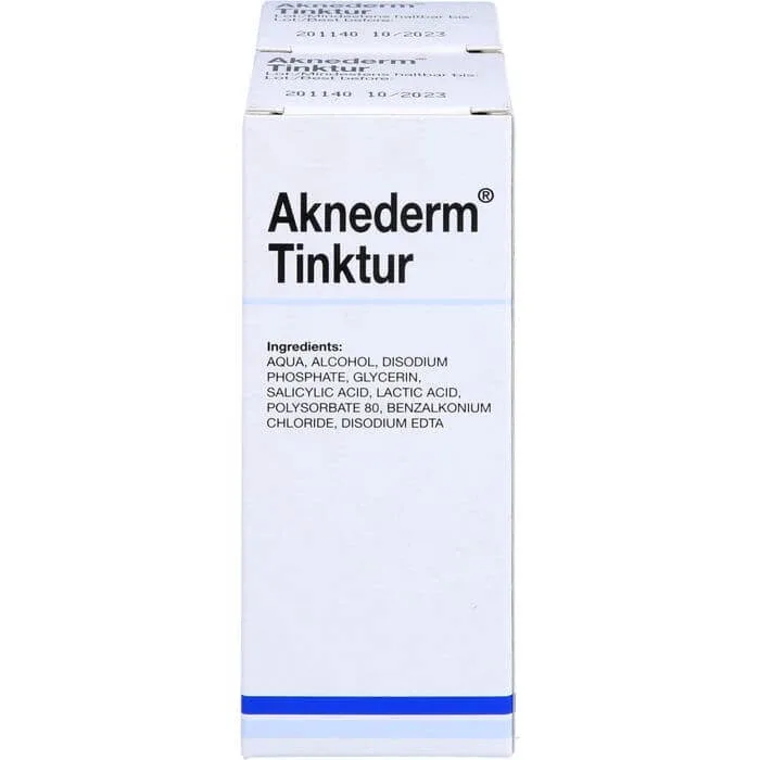 AKNEDERM tinctură 100 ml — preț și oferte