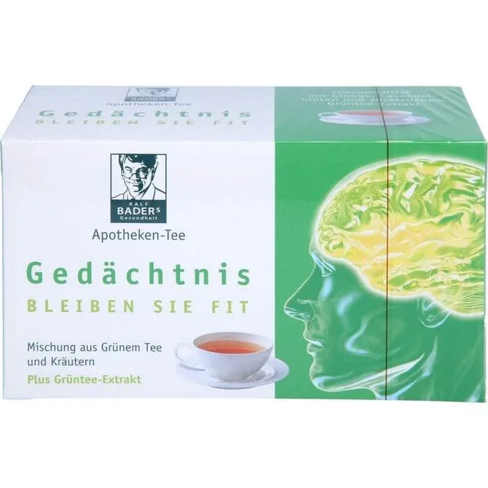 BADERS Apotheken ceai memorie filtru sac 20 capsule — preț și oferte
