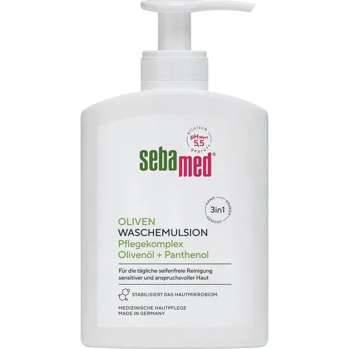 SEBAMED Emulsie de spălare Olive+Panthenol 200 ml — preț și oferte