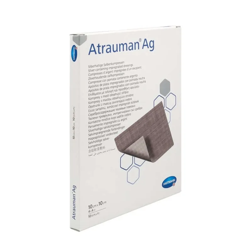 Atrauman Ag 10x10 cm comprese sterile 10 buc — preț și oferte