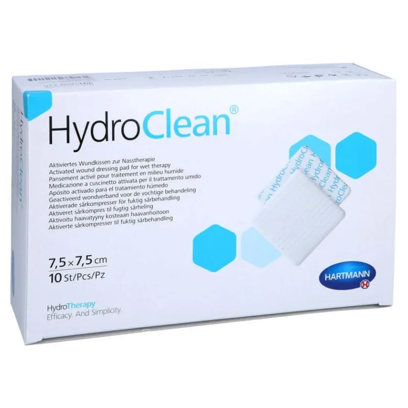 Comprese Hydroclean 7.5x7.5 cm sterile 10 buc. — preț și oferte