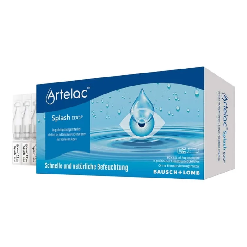Artelac Splash EDO picături pentru ochi 60X0,5 ml — preț și oferte