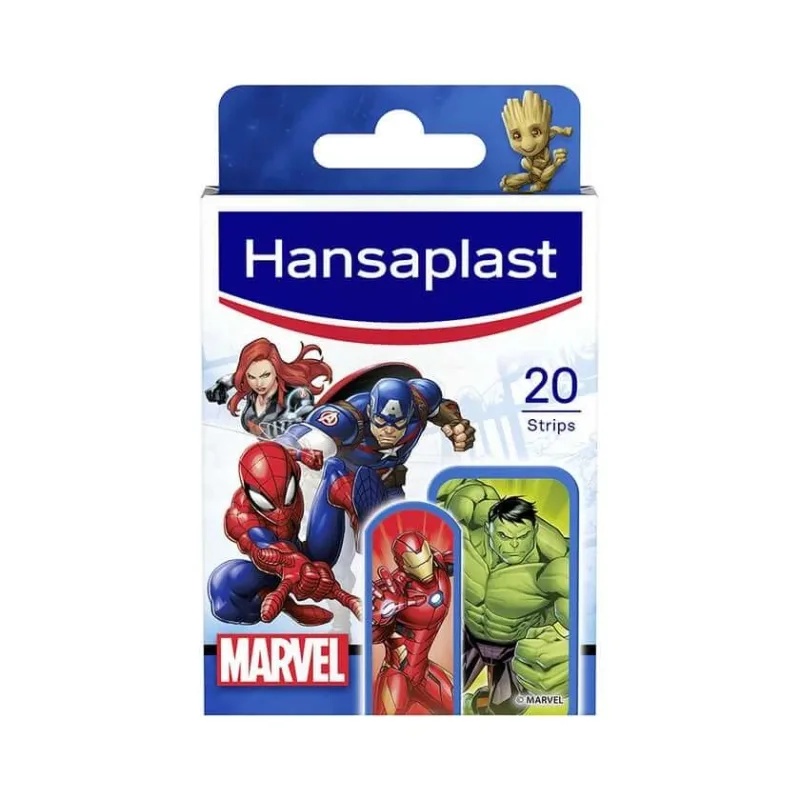 Hansaplast Benzi de ipsos pentru copii Marvel 20 buc — preț și oferte