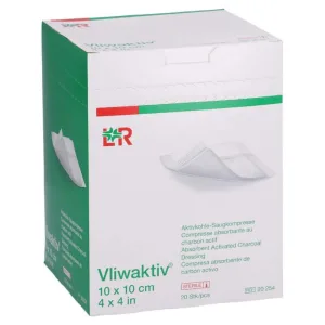 Vliwaktiv cărbune activat aspirație comp. sterile 10x 20 buc.