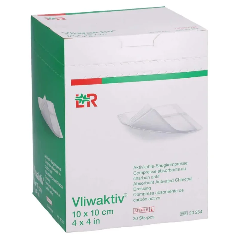 Vliwaktiv cărbune activat aspirație comp. sterile 10x 20 buc. — preț și oferte