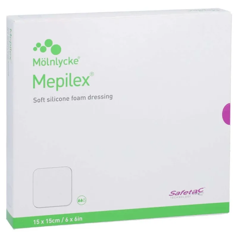 Pansament din spumă Mepilex 15x15 cm 5 buc — preț și oferte