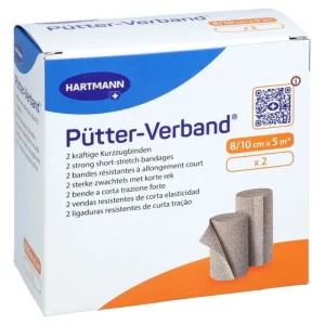 Pütter bandaj 8/10 cmx5 m 2 buc