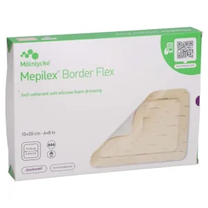 Mepilex Border Flex spumă adezivă 15x20 Cm 10 buc.