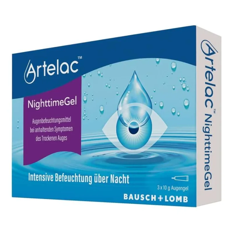 Artelac Nighttime Gel Eye Gel - Îngrijire hidratantă pentru noapte 3X10 g — preț și oferte