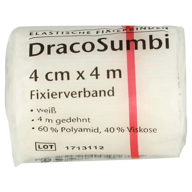 Bandaj de fixare Dracosumbi 4 cmx4 m alb 1 buc — preț și oferte